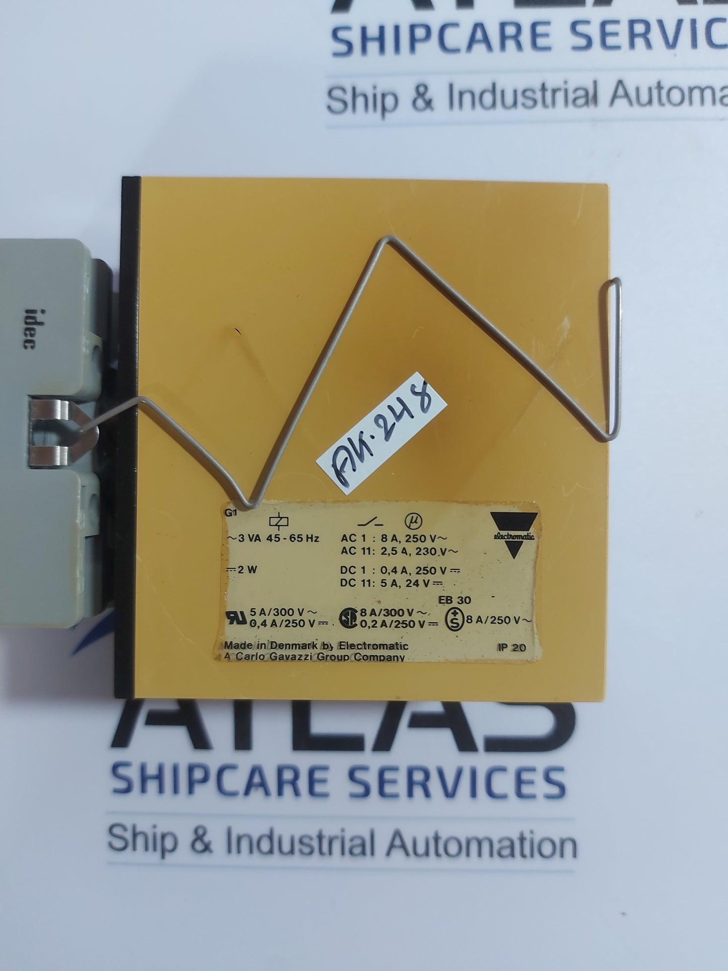 CARLO GAVAZZI S 112 166 724 INTERVAL TIMER EXTERNAL SMART