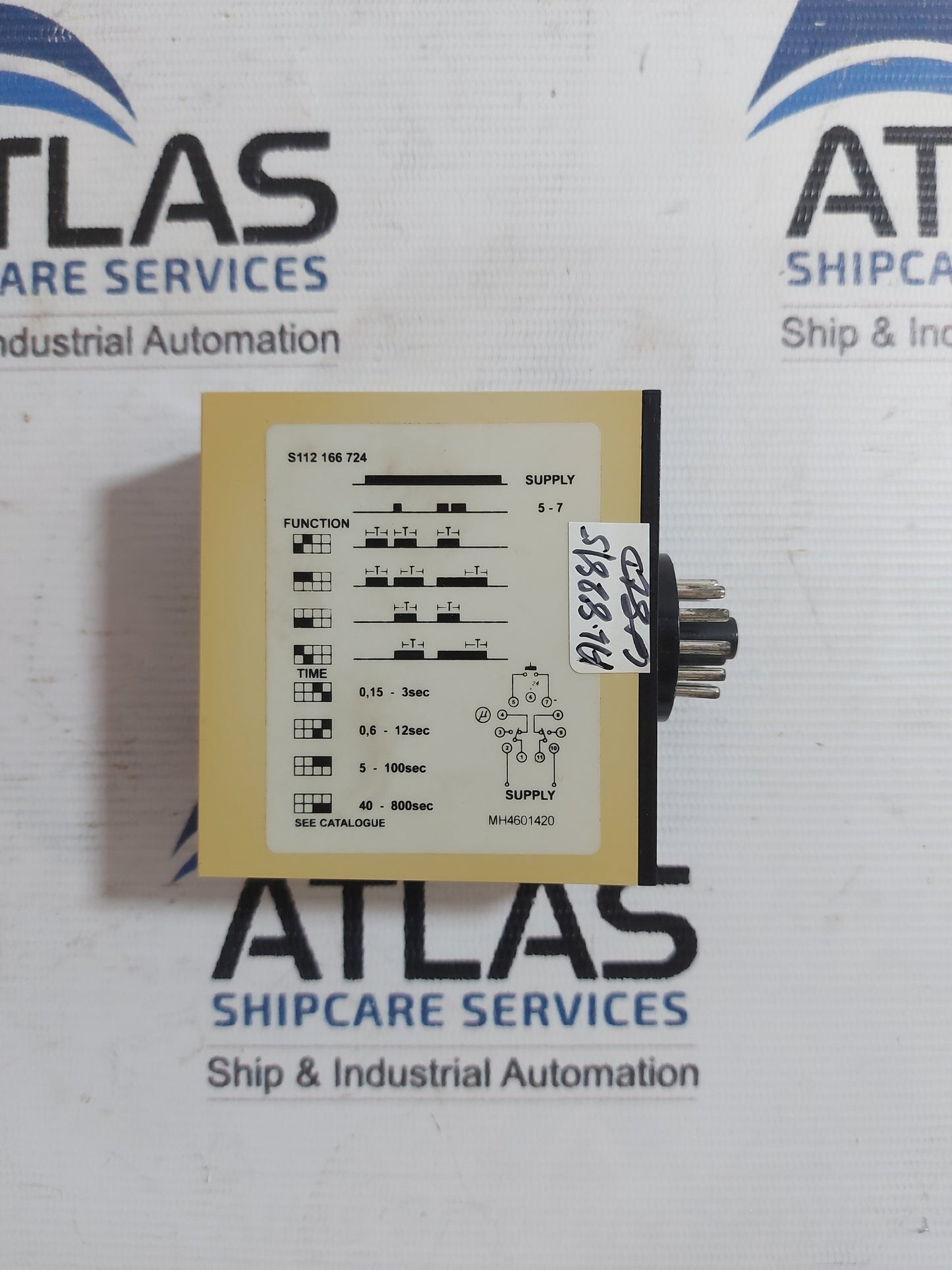 CARLO GAVAZZI S 112 166 724 INTERVAL TIMER