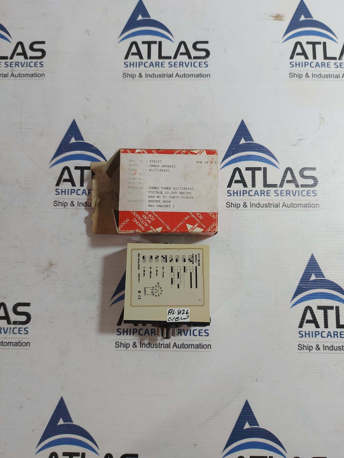 CARLO GAVAZZI S 117 166 920 COMBI TIMER