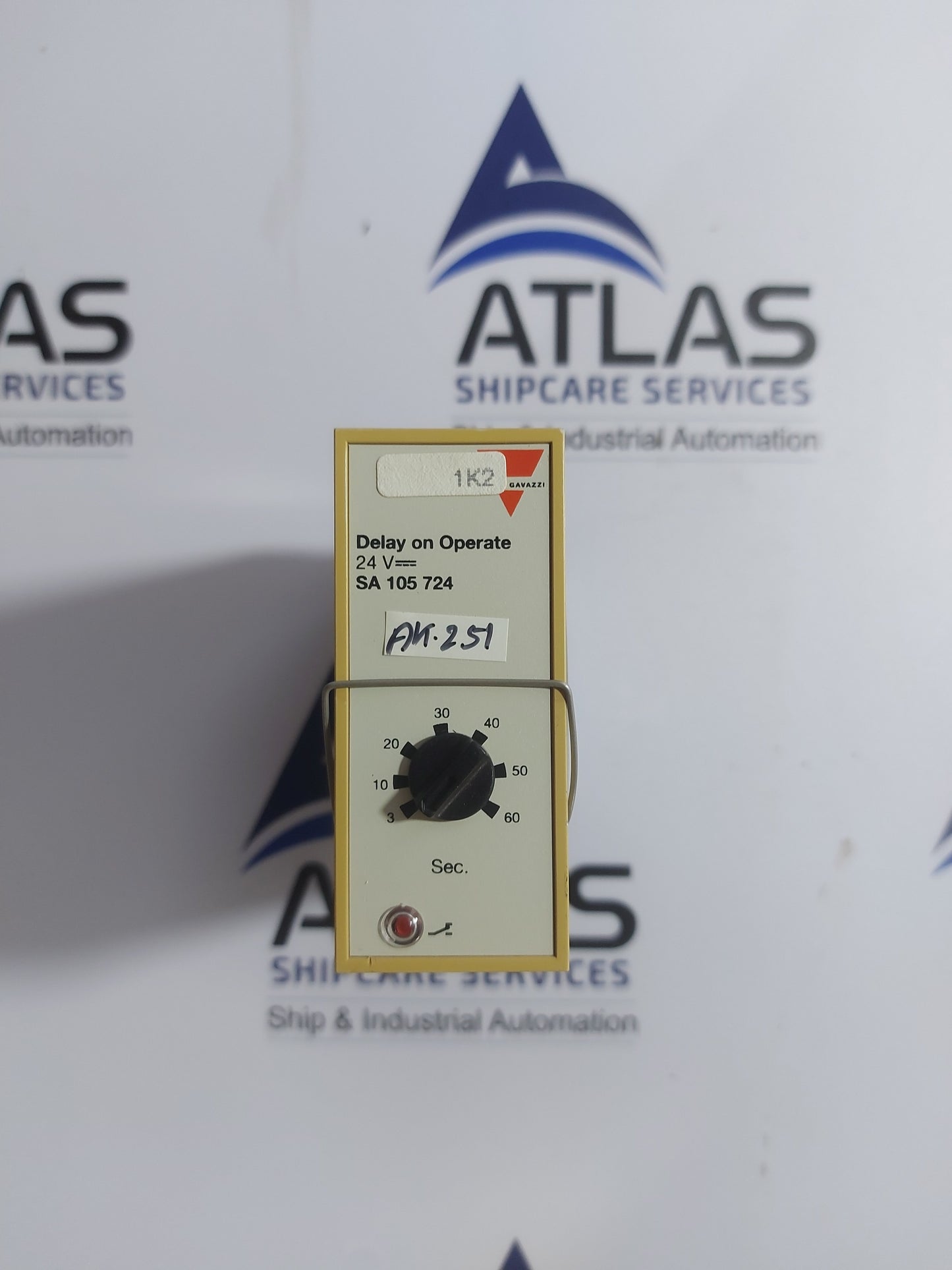 CARLO GAVAZZI SA 105 724 DELAY ON OPERATE 3-60s