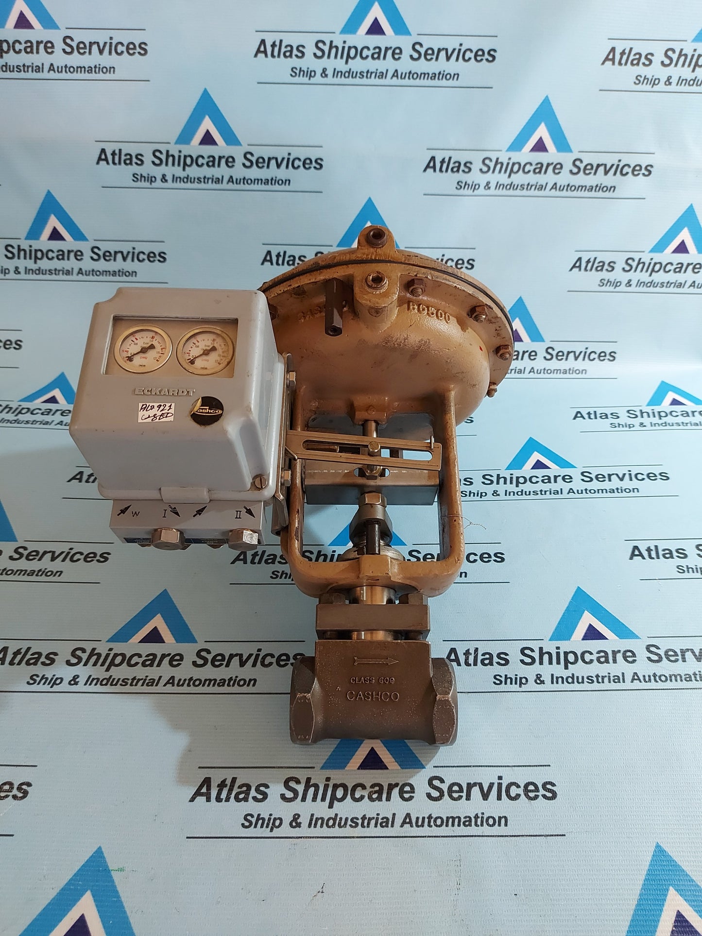 CASHCO TYPE CHEM PROCESS CONTROL VALVE D18H B0400 1440 MAX.PRESS
