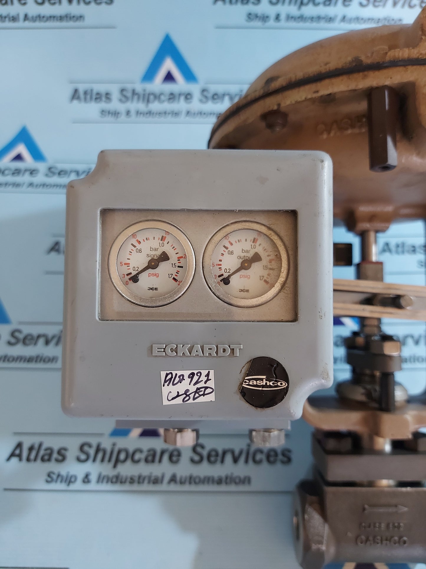CASHCO TYPE CHEM PROCESS CONTROL VALVE D18H B0400 1440 MAX.PRESS