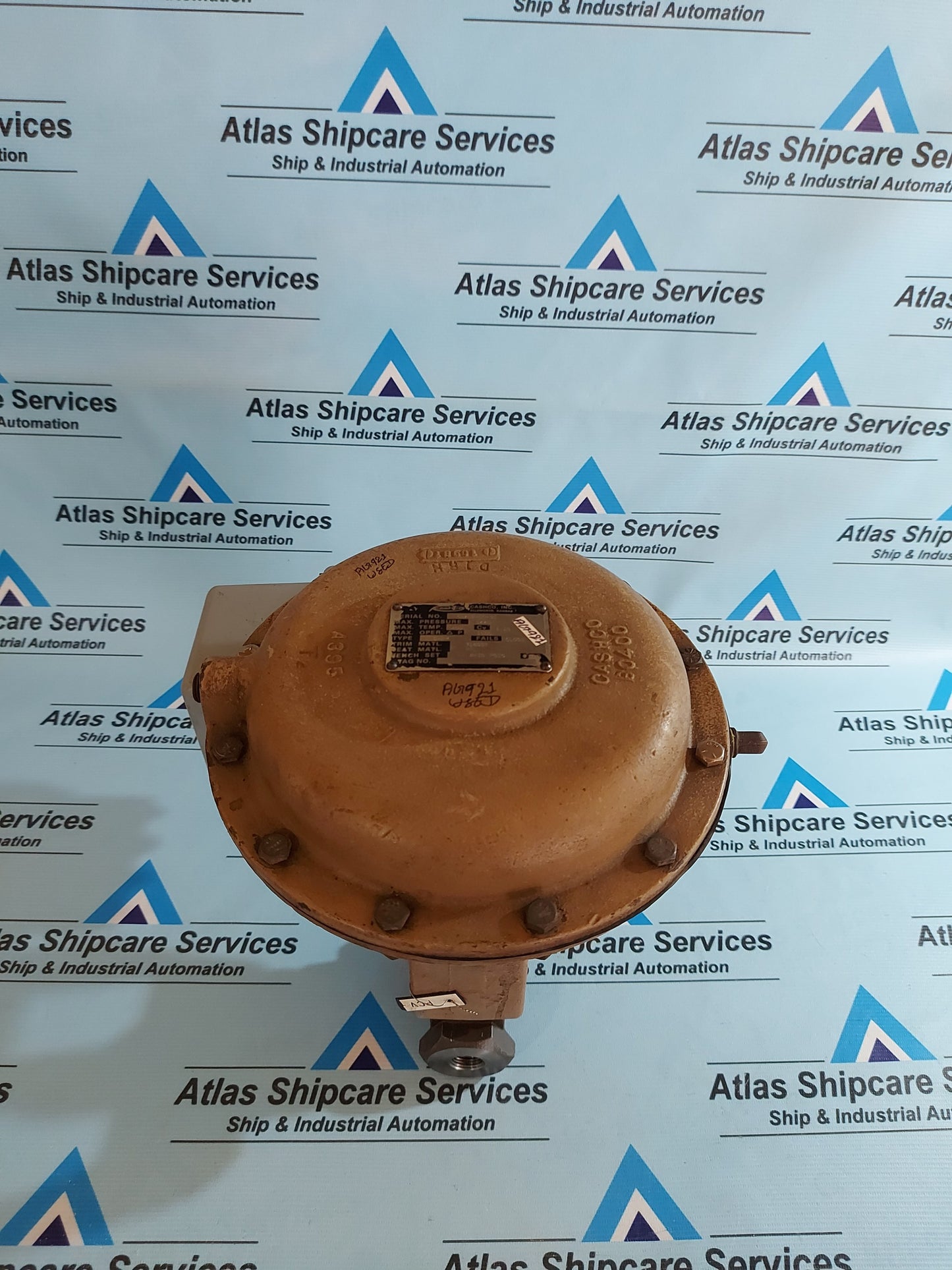 CASHCO TYPE CHEM PROCESS CONTROL VALVE D18H B0400 1440 MAX.PRESS