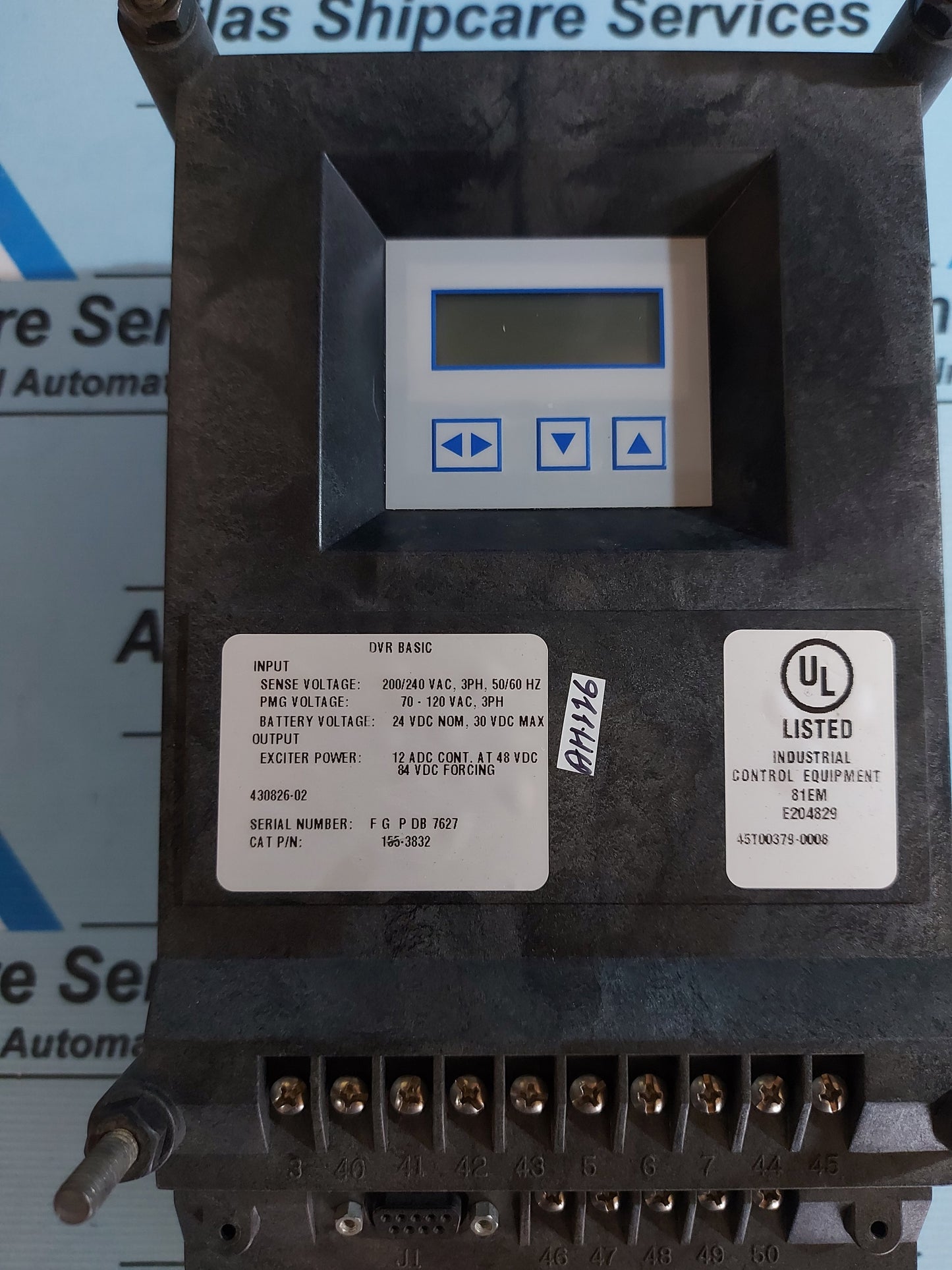 CATERPILLAR 155-3832 VOLTAGE REGULATOR