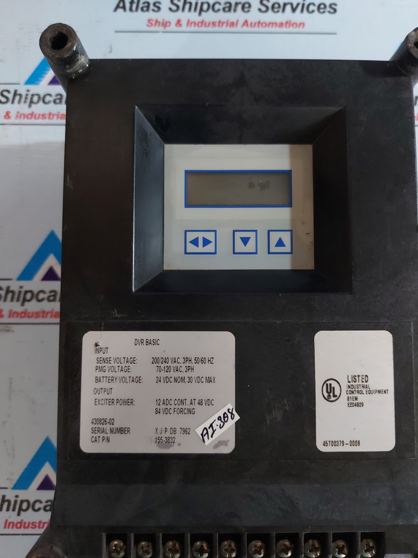 CATERPILLAR 155-3832 VOLTAGE REGULATOR