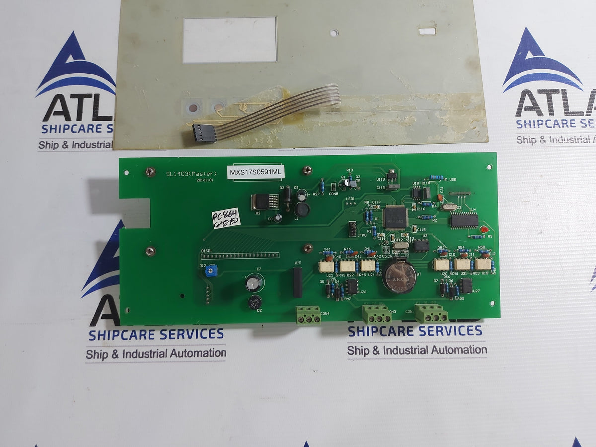 CATHELCO LIMITED QUANTUM ICCP MXS17S0591ML PCB CARD