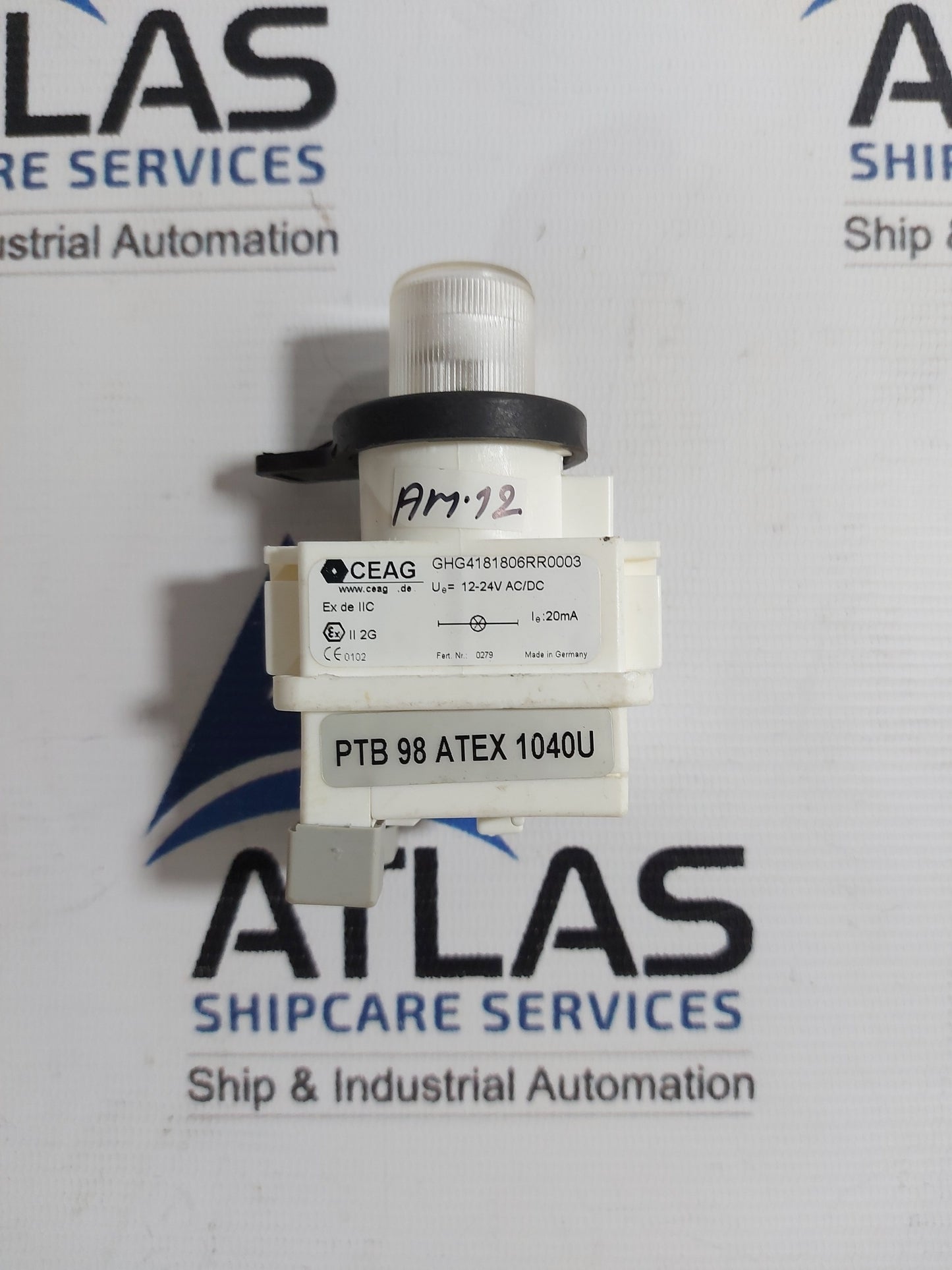 CEAG GHG4181806RR0003 PUSH BUTTON
