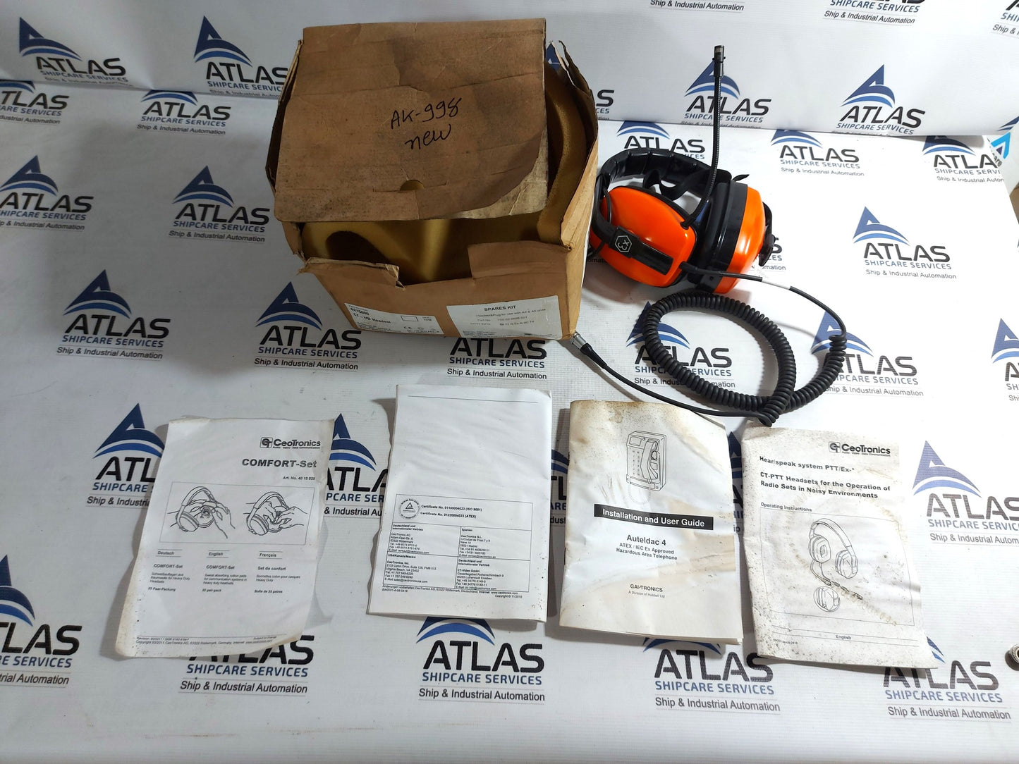 CEOTRONICS 100-02-0598-001 CT-HD HEADSET
