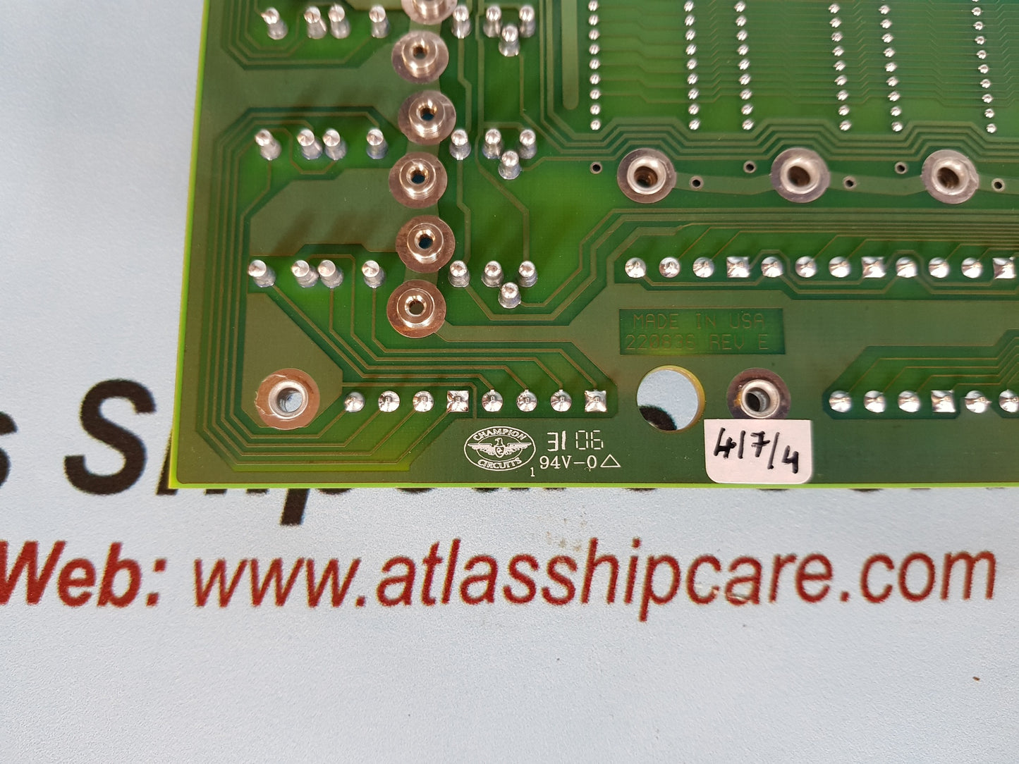 CHAMPION 220837-001 FIELD WIRING, LM2000 PCB