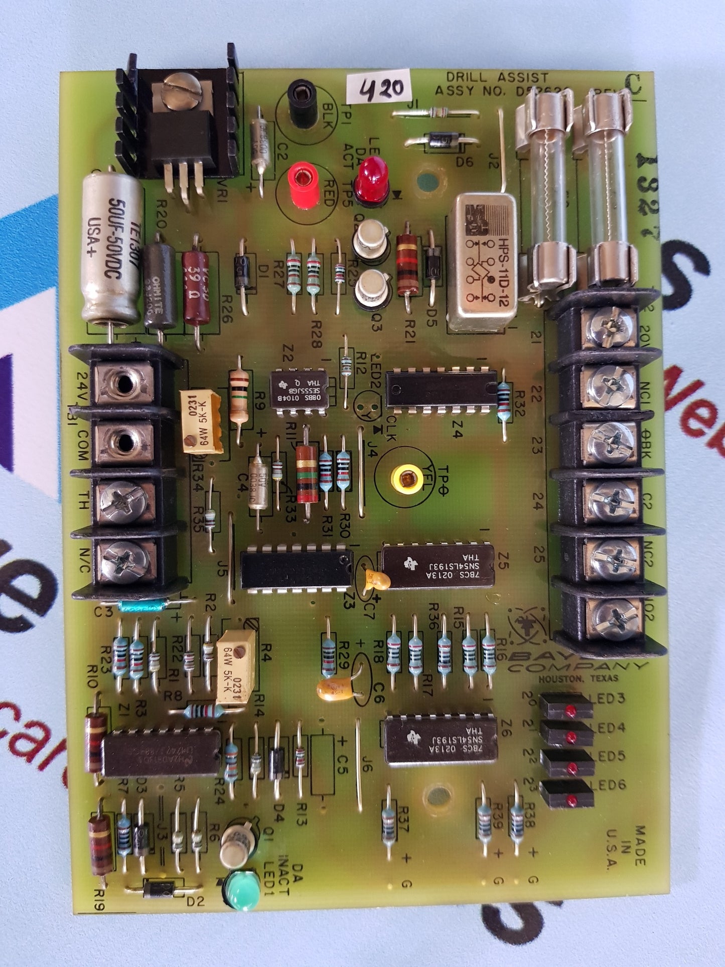 CHAMPION D52621 PCB CARD 94V-0