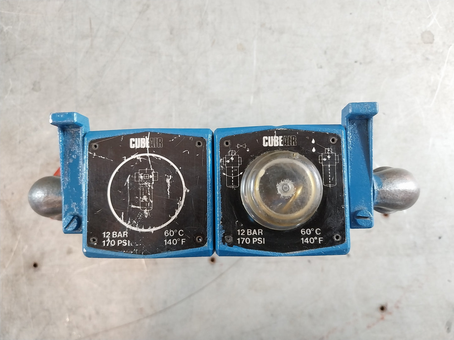 CHRIS-MARINE LCD VALVE SEAT GRINDING MACHINE 7500 RPM 6-9 BAR 0-140 PSI