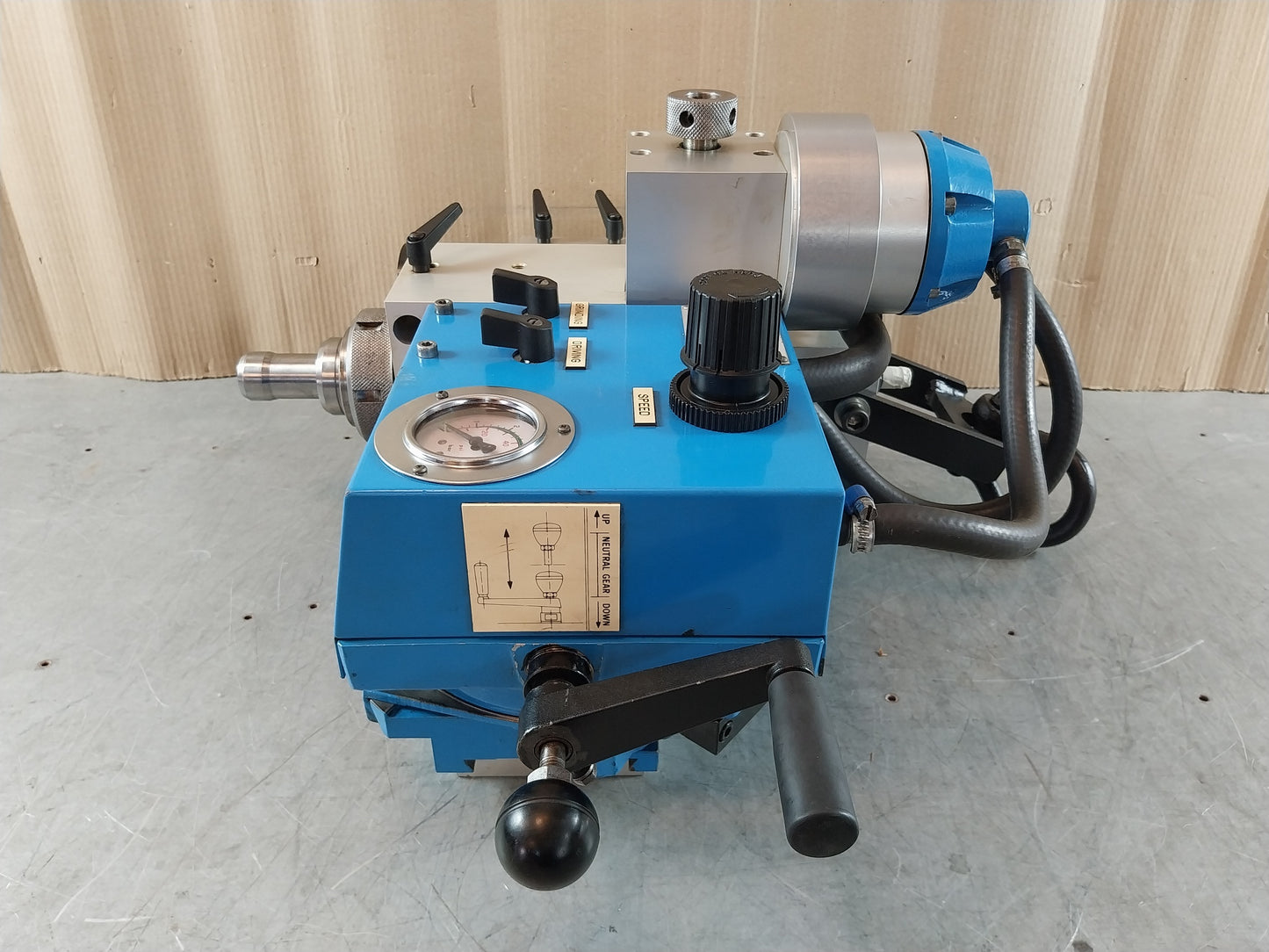 CHRIS-MARINE LCD VALVE SEAT GRINDING MACHINE 7500 RPM 6-9 BAR 0-140 PSI