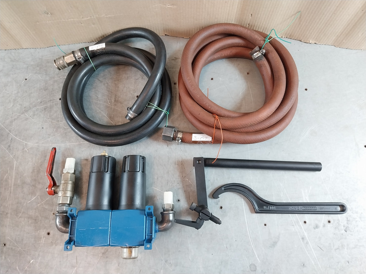 CHRIS-MARINE LCD VALVE SEAT GRINDING MACHINE 7500 RPM 6-9 BAR 0-140 PSI