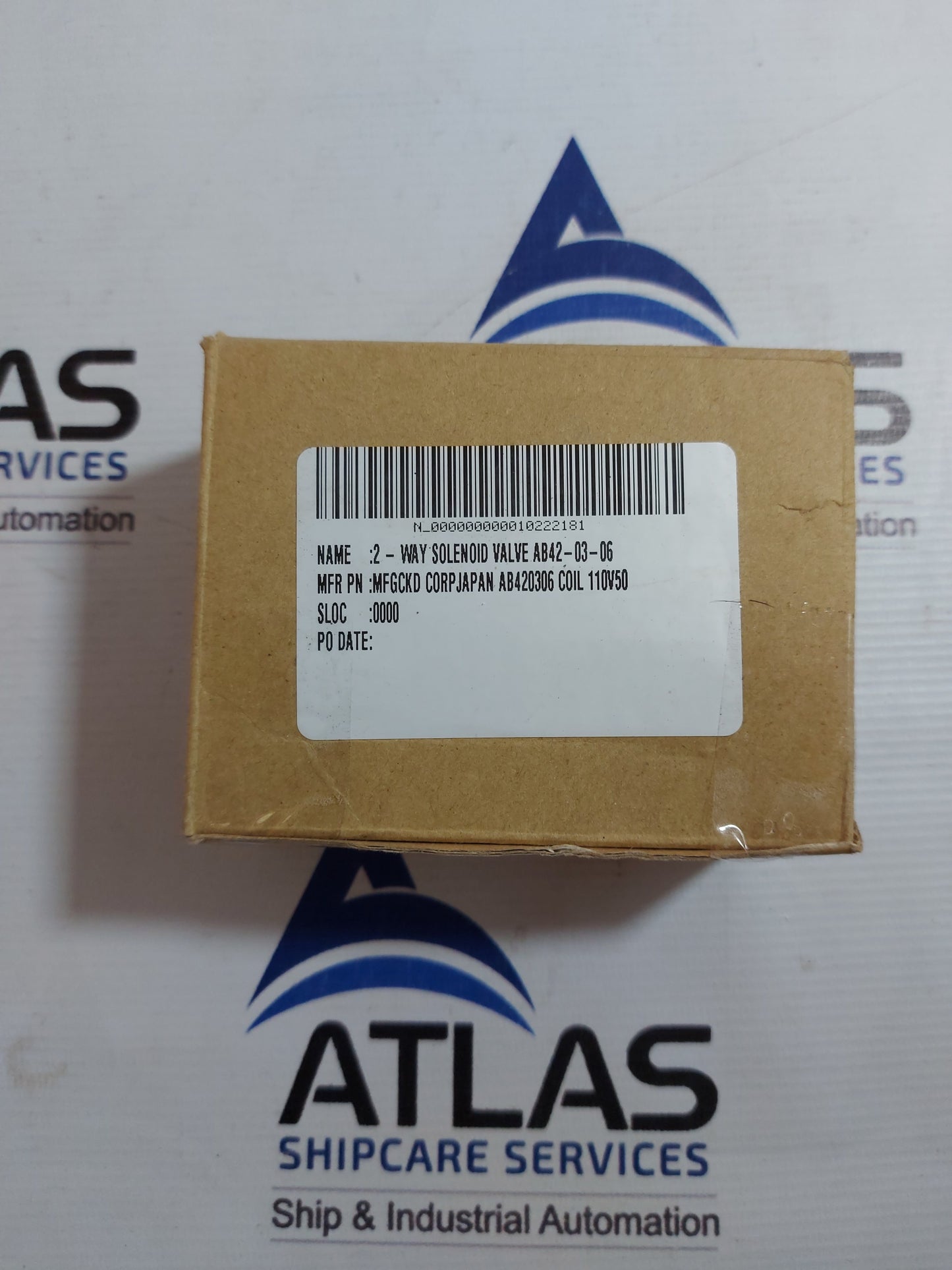 CKD AB42-03-6-000B-AC110V SOLENOID VALVE