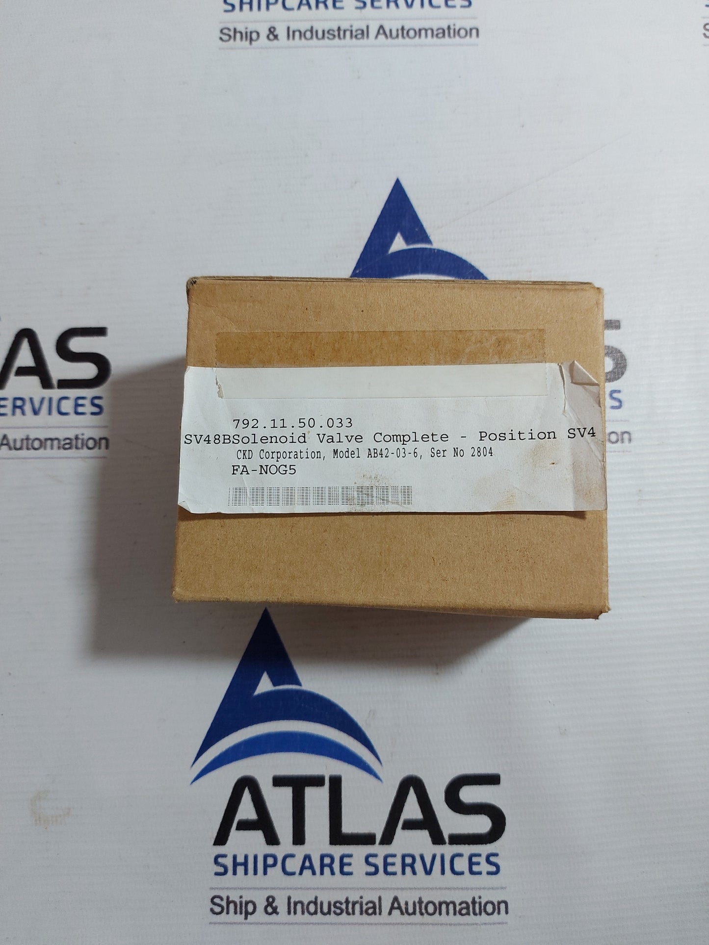 CKD AB42-03-6-C4A-AC100V SOLENOID VALVE