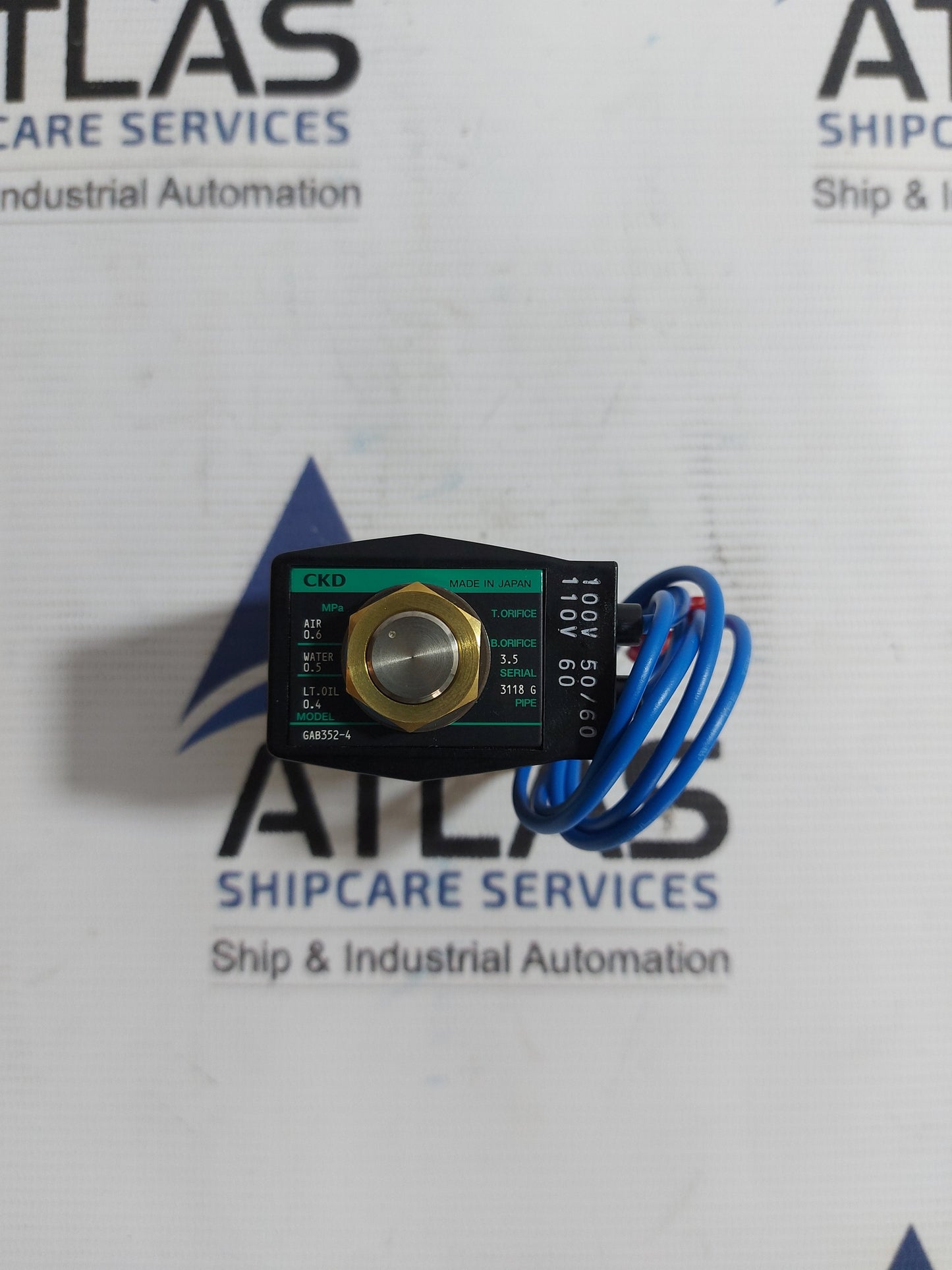 CKD GAB352-4 HIGH PERFORMANCE 2-WAY SOLENOID VALVE
