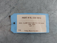 CLAMP HALF-LINK TILT TOP DRIVE LINE 0010 9L-330-1814 REV.02