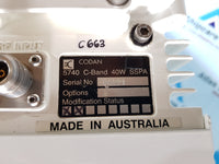 CODAN 5740 C-BAND 40W SSPA OPTIONS 2 BOOM MOUNT KIT