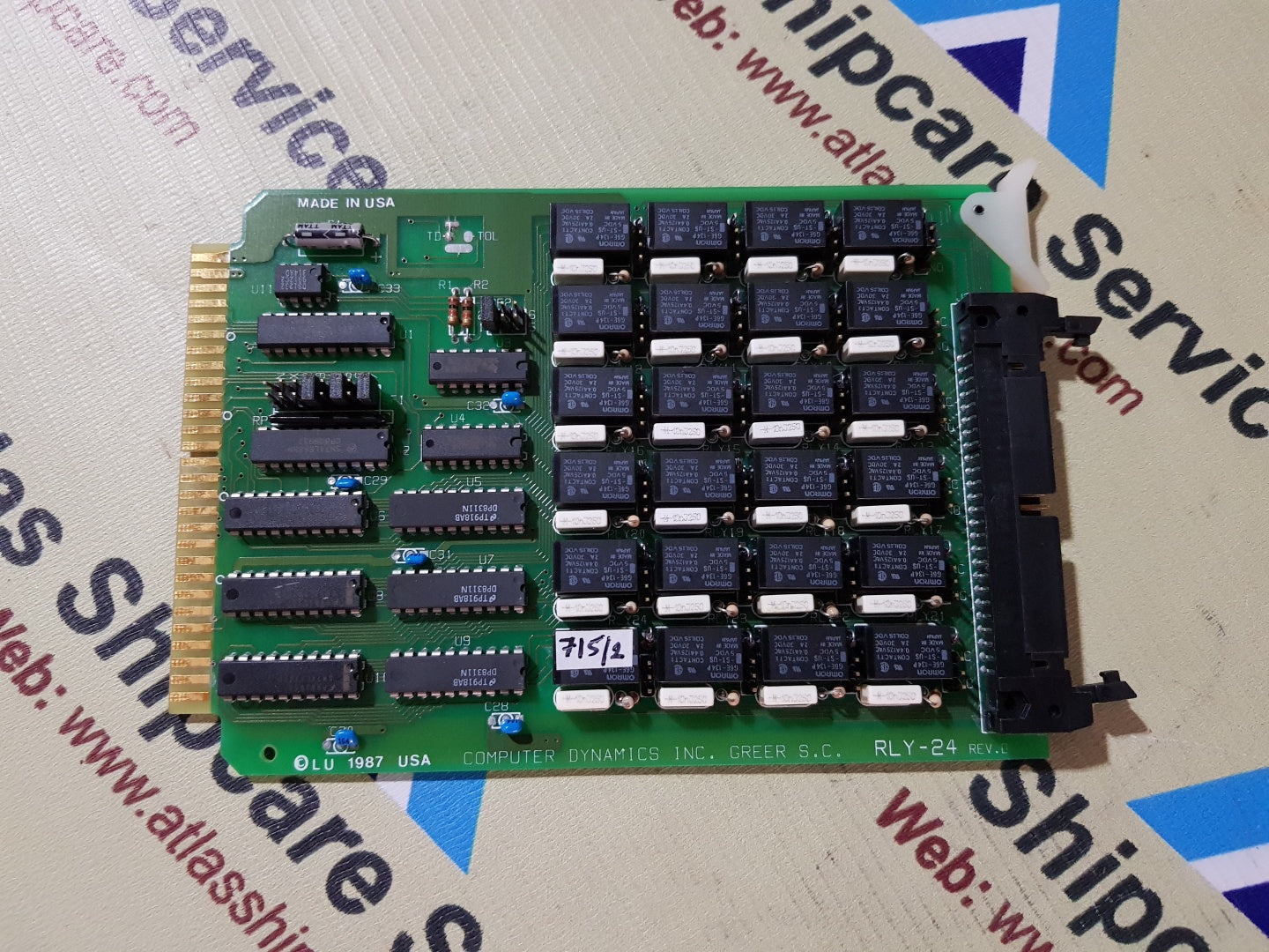 COMPUTER DYNAMICS RLY-24 PLC DSC SERVO CONTROL UNIT – Atlas Shipcare ...