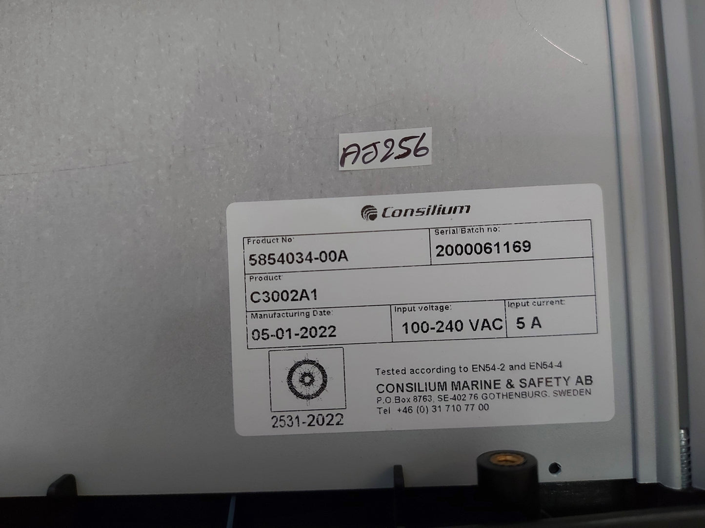 CONSILIUM 5854034-00A SALWICO FIRE DETECTION SYSTEM