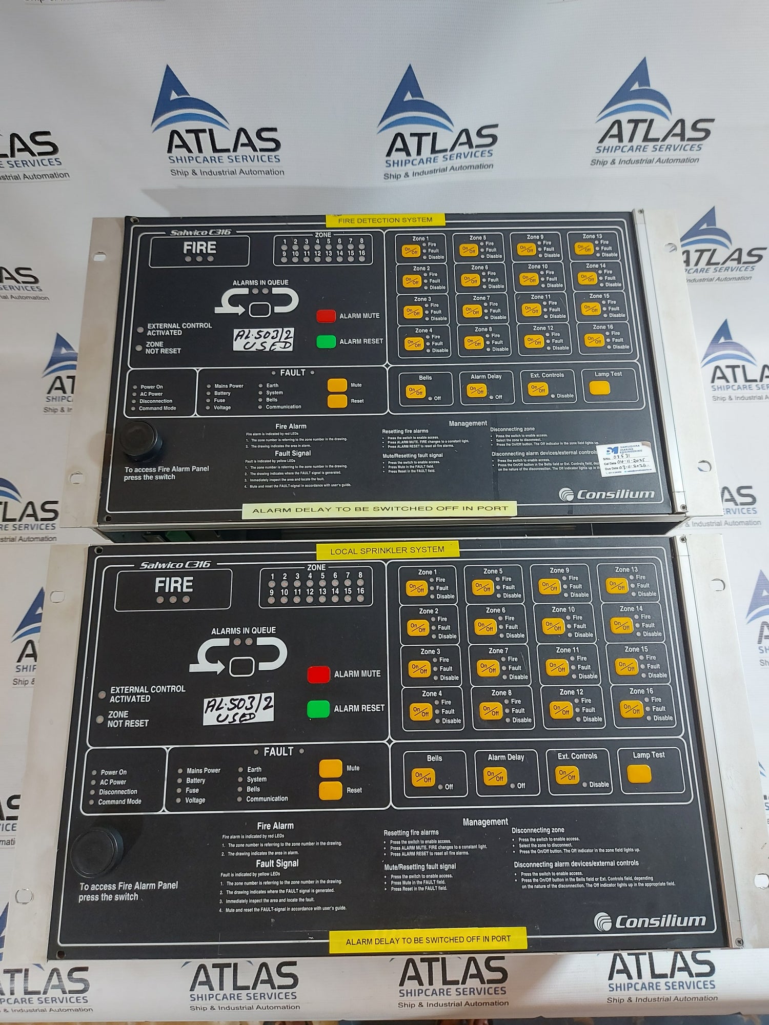 Engine Control & Alarm System