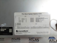 CONSILIUM SALWICO C316 FIRE ALARM CONTROL PANEL