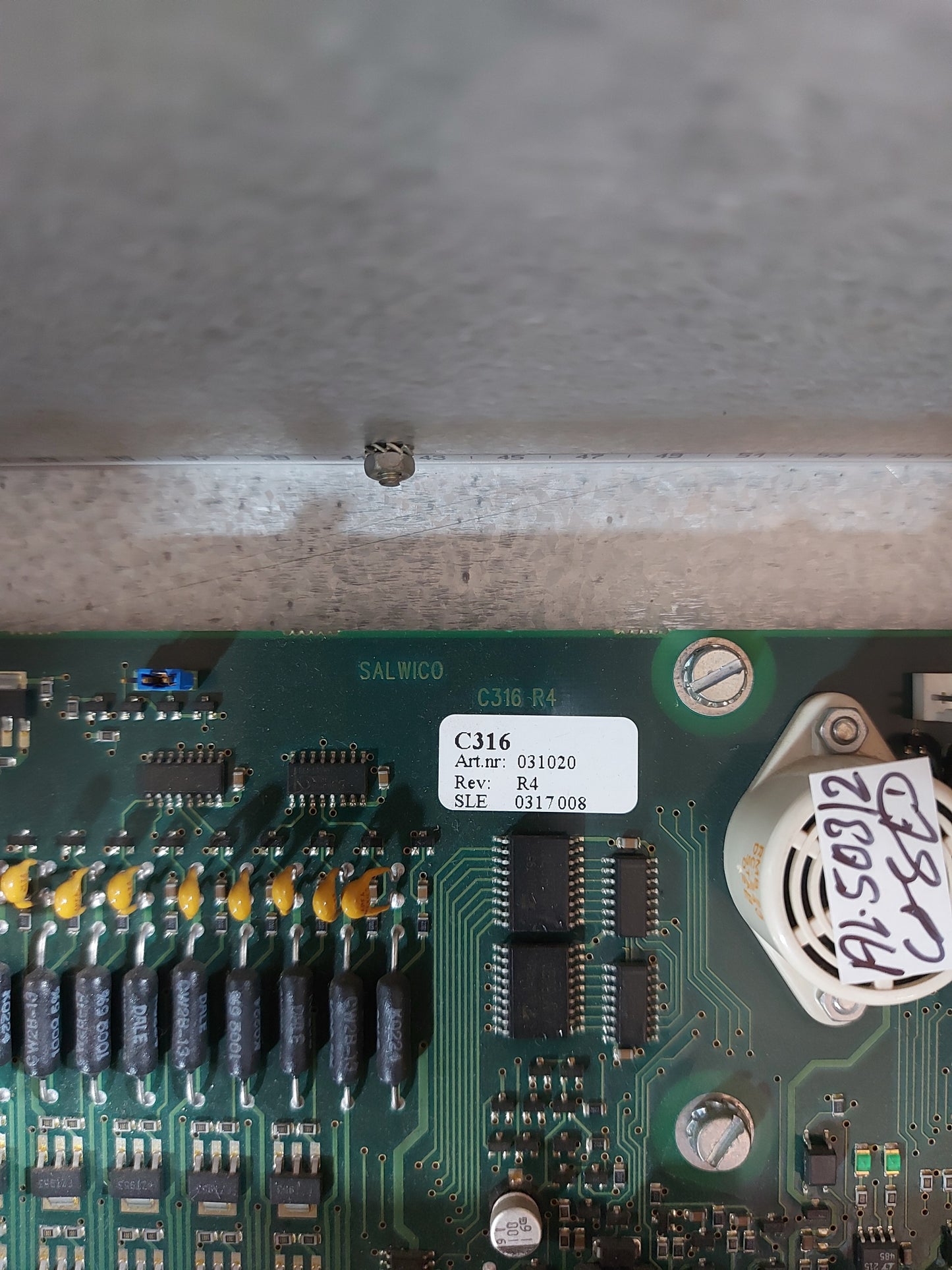 CONSILIUM SALWICO C316 FIRE ALARM CONTROL PANEL