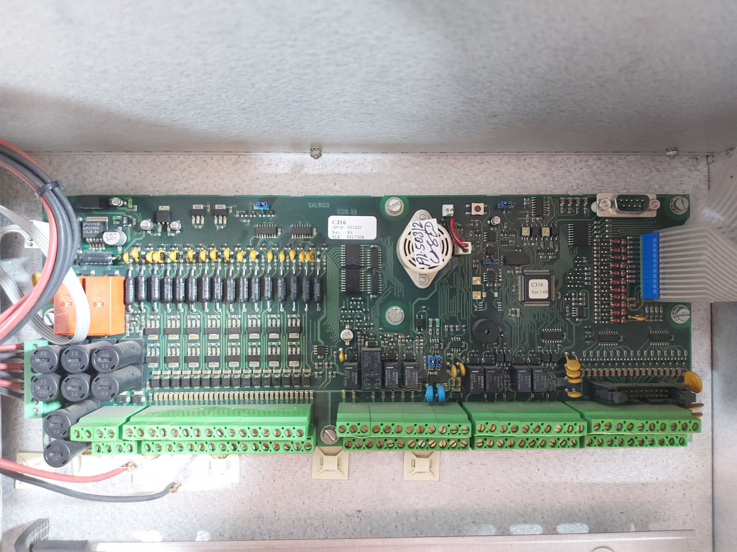 CONSILIUM SALWICO C316 FIRE ALARM CONTROL PANEL
