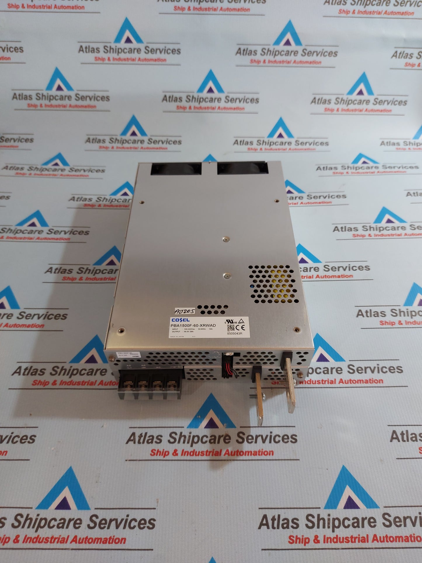 COSEL PBA1500F-60-XRWAD POWER SUPPLY 59.5V 28A