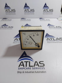 CROMPTON 0-100'C ANALOG PANEL METER