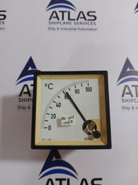 CROMPTON 0-100'C ANALOG PANEL METER