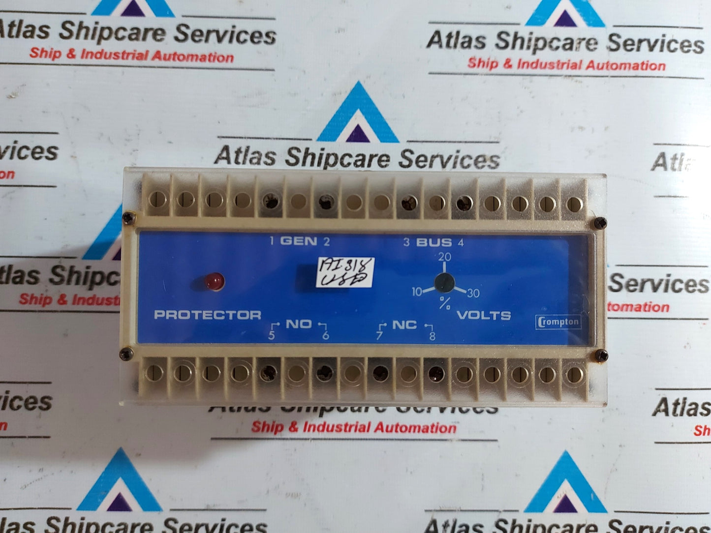 CROMPTON 256-PLDU-PQBX-C6 PROTECTION RELAY 120VAC