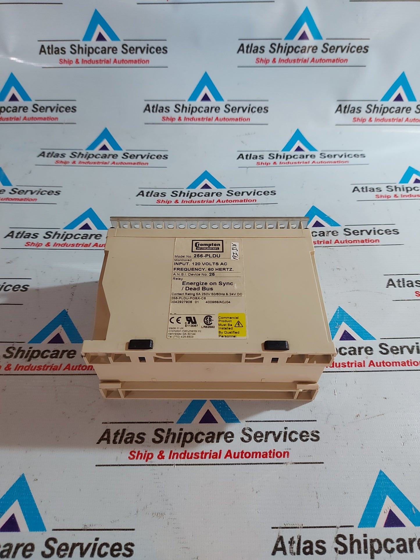 CROMPTON 256-PLDU-PQBX-C6 PROTECTION RELAY 120VAC