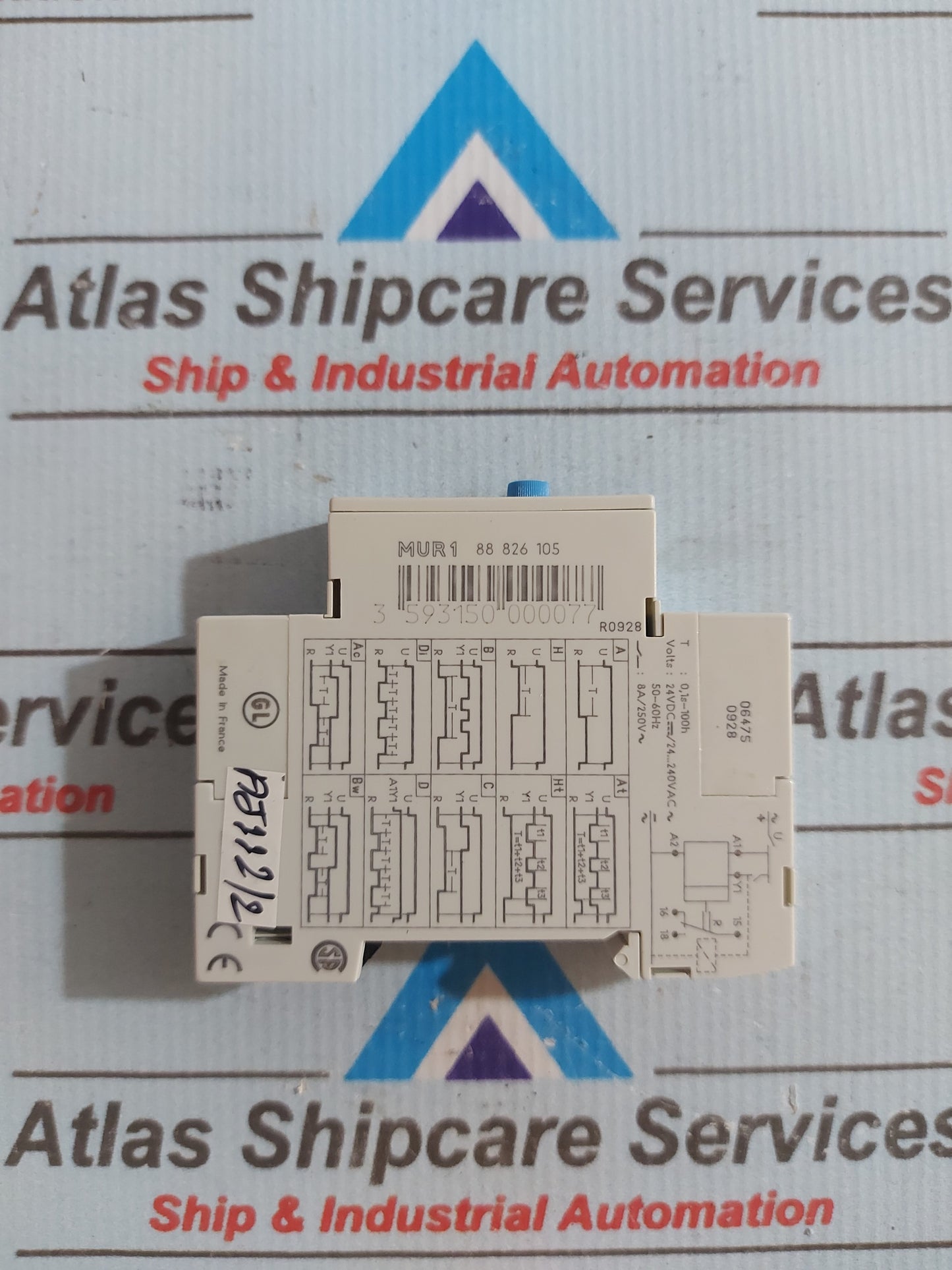 CROUZET MUR1 88826105 24VDC 240VAC TIME RELAY