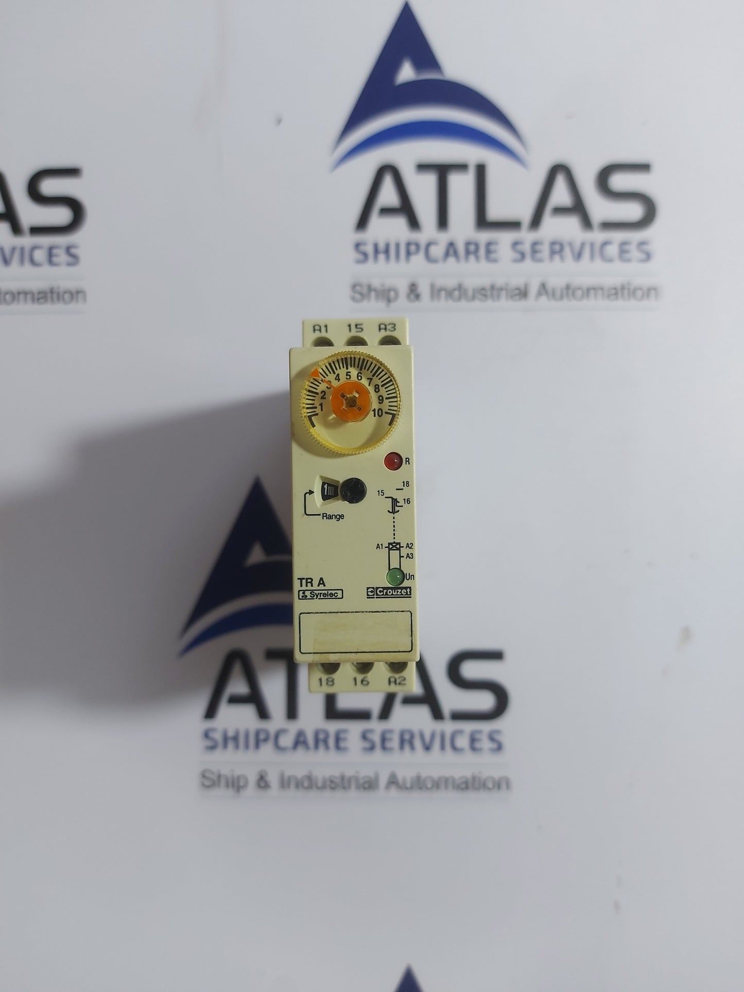 CROUZET SYRELEC TR A TIME DELAY RELAY 88 893 115 24V~/110..240V~ 50-60Hz