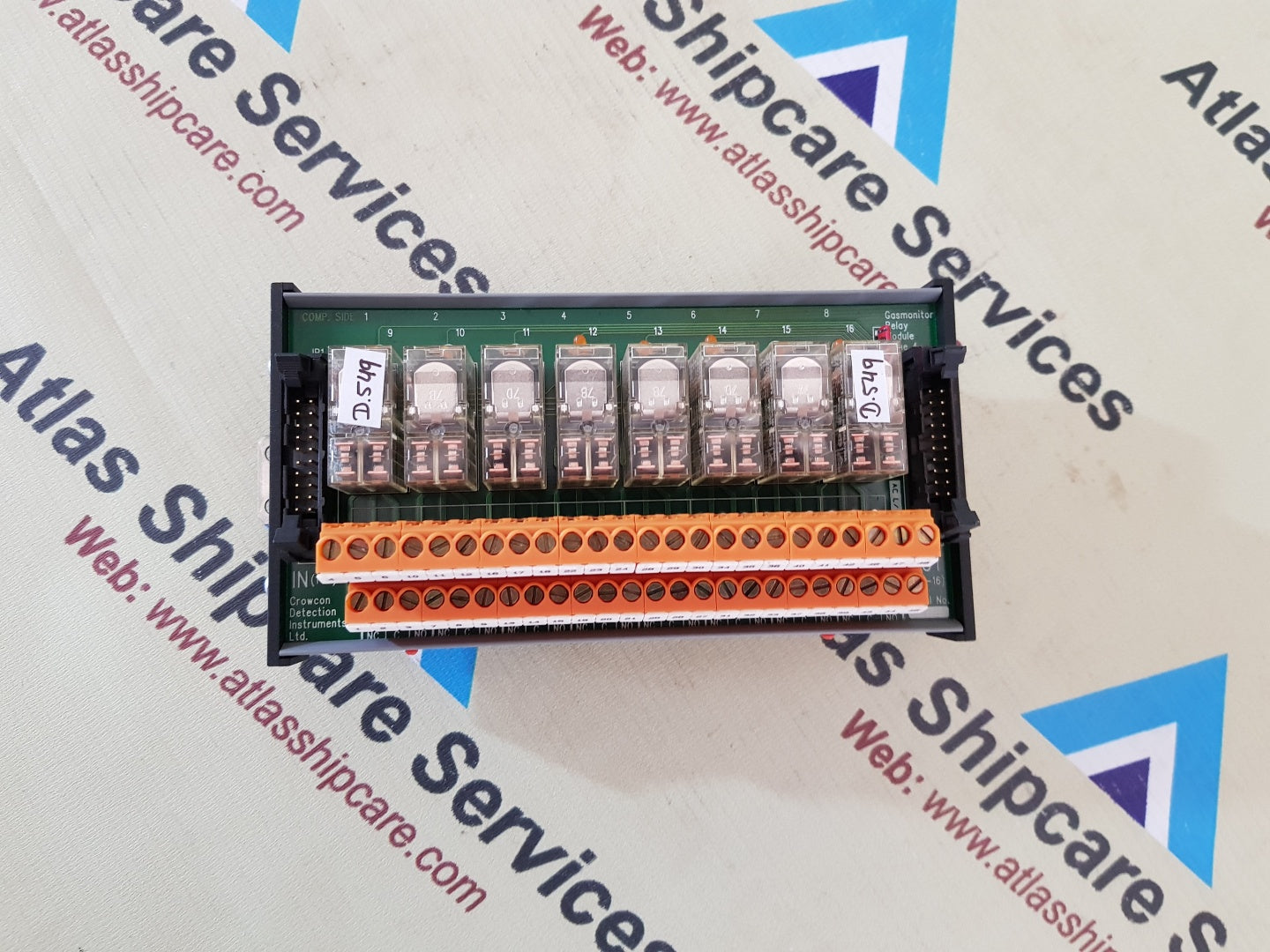 Crowcon Vortex Relay Module CROWCON DETECTION GASMONITOR RELAY MODULE ISSUE 4. – Atlas Shipcare ...