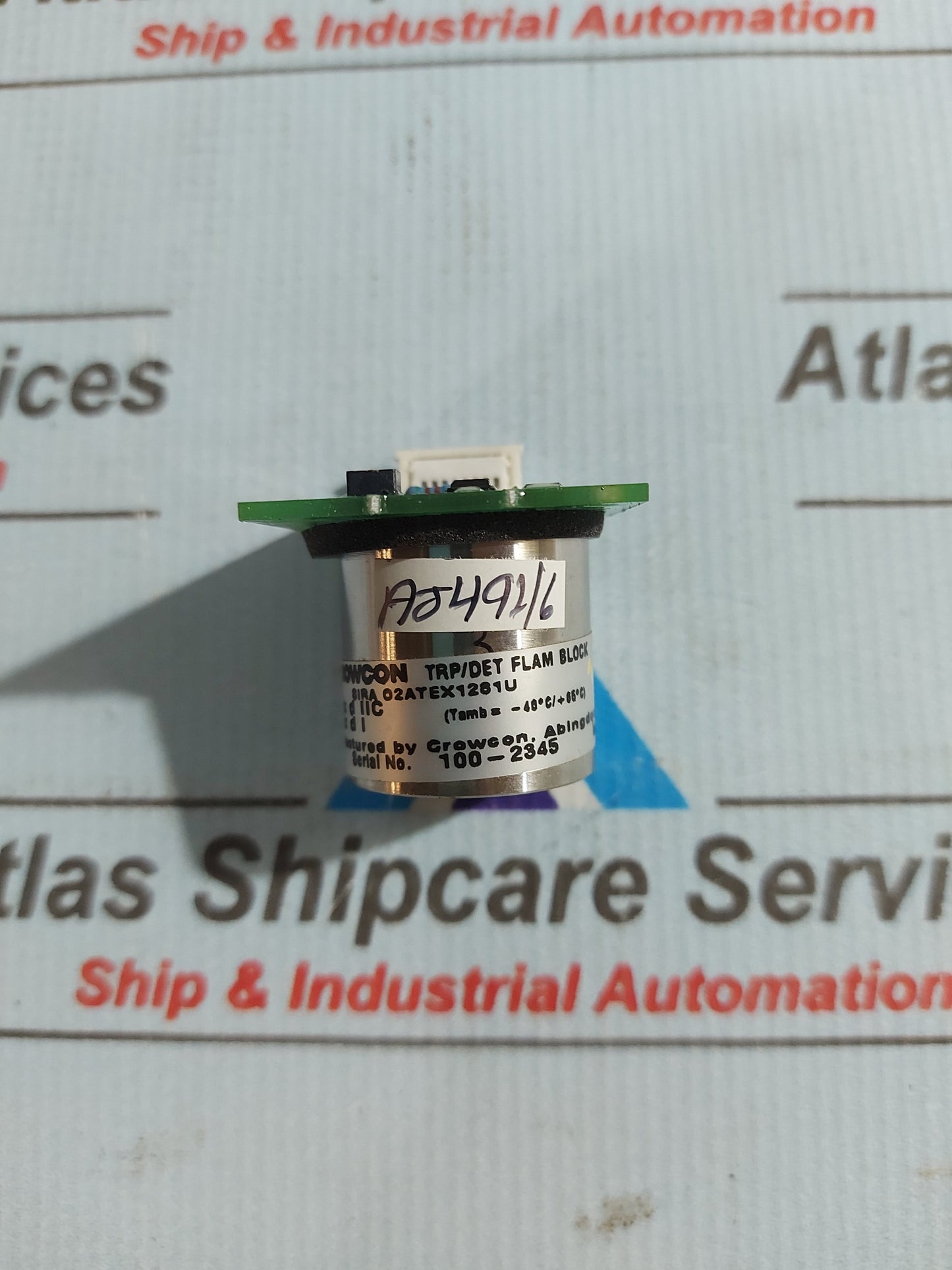 CROWNCON S011375/AA TRP-1638-CD TRP/DET FLAM BLOCK MODULE