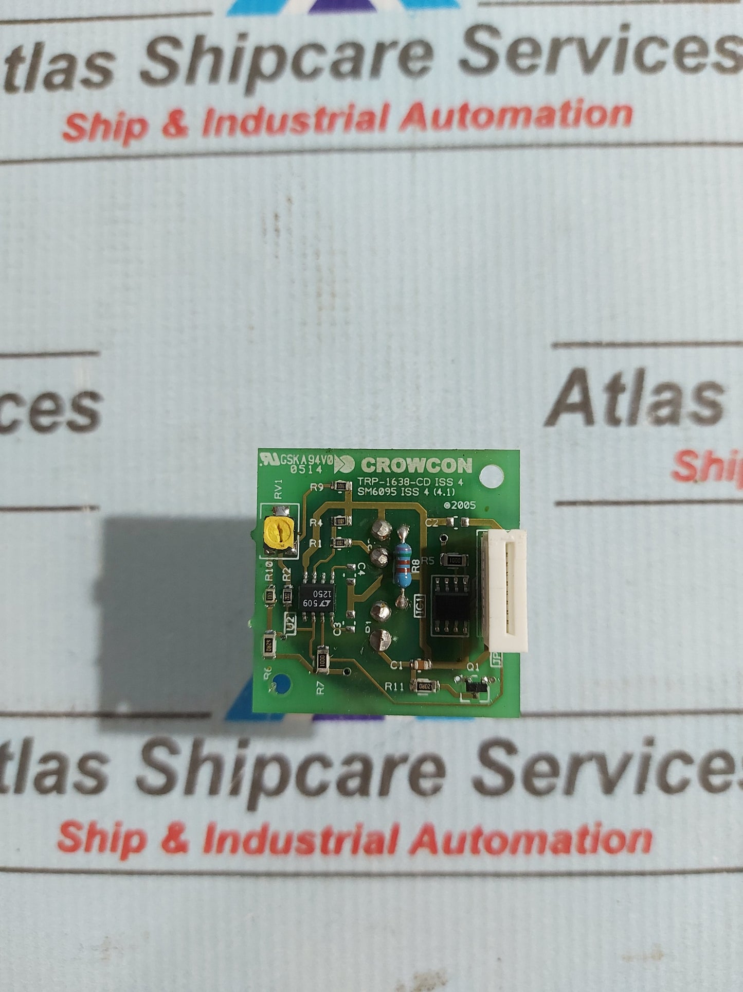CROWNCON S011375/AA TRP-1638-CD TRP/DET FLAM BLOCK MODULE