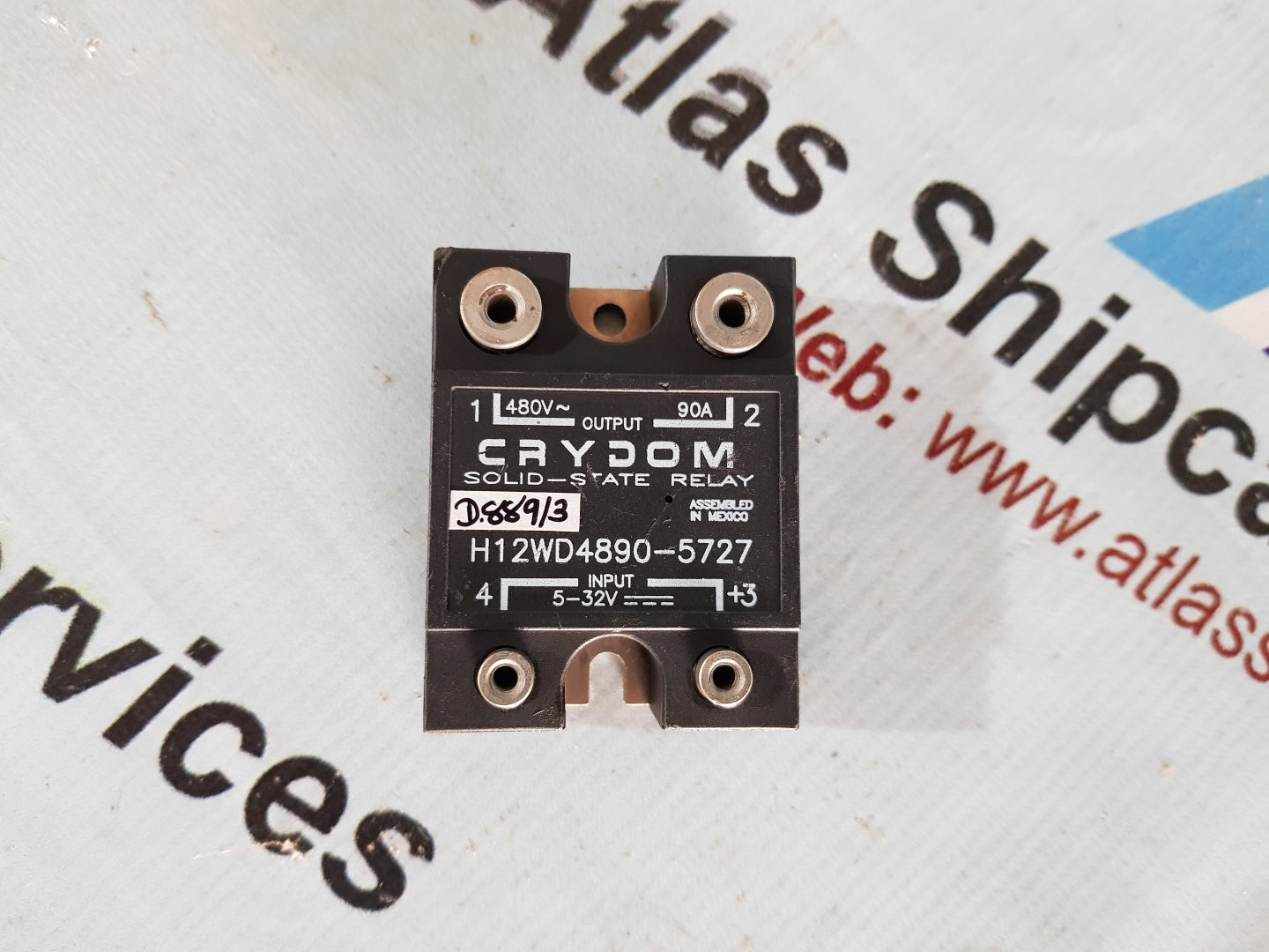 CRYDOM H12WD4890-5727 SOLID STATE RELAY