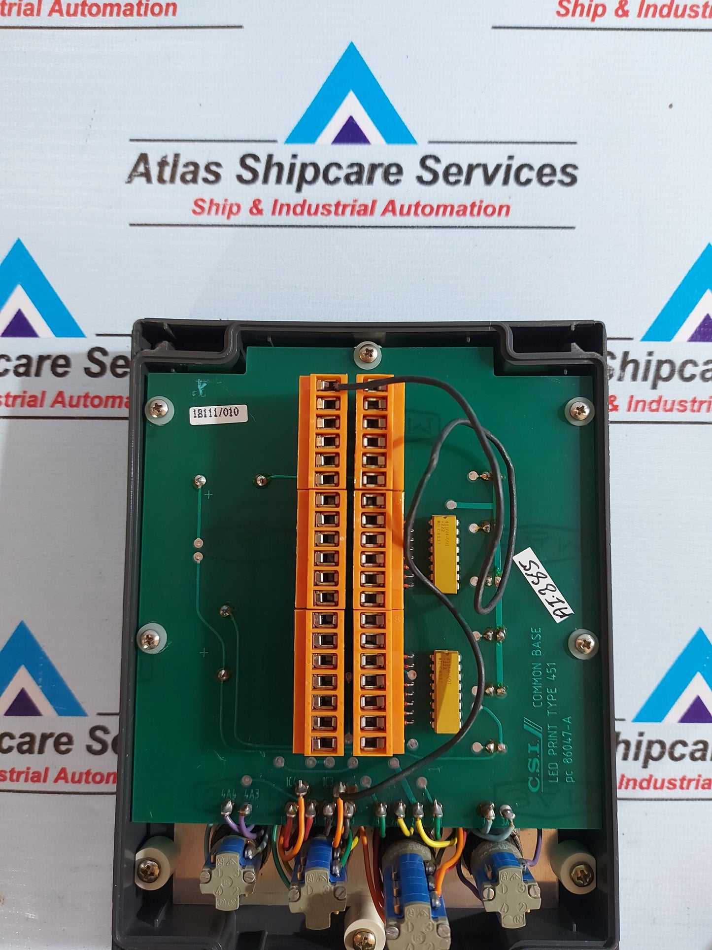 CSI TYPE 451 COMMON BASE MODULE PC 86047-A