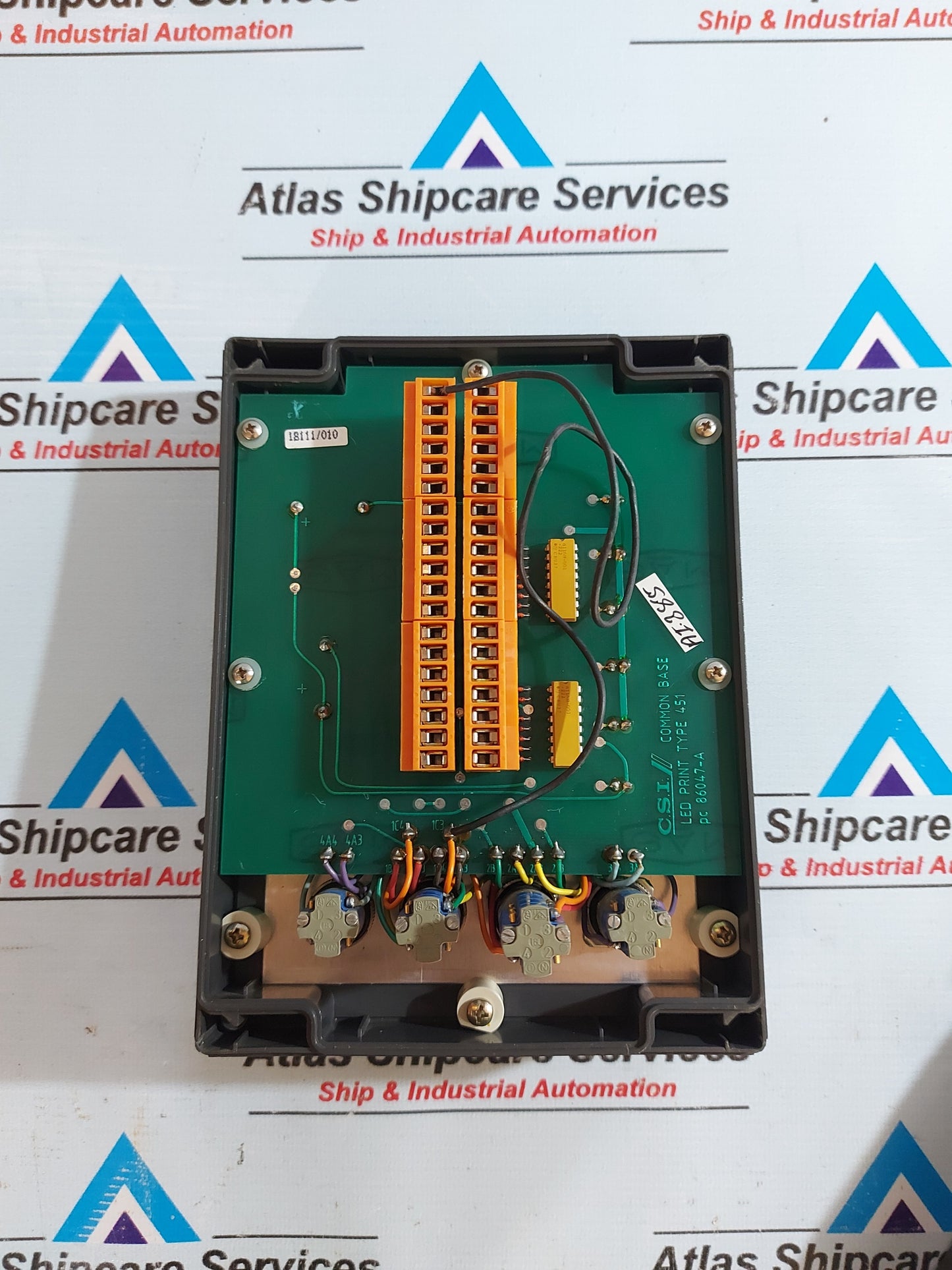 CSI TYPE 451 COMMON BASE MODULE PC 86047-A