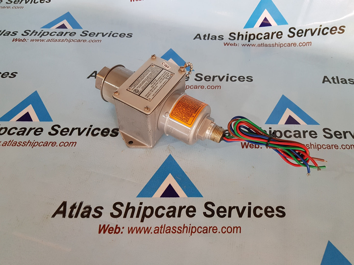 CUSTOM CONTROL 646GZE7-7011 DUAL SNAP PRESSURE SWITCH