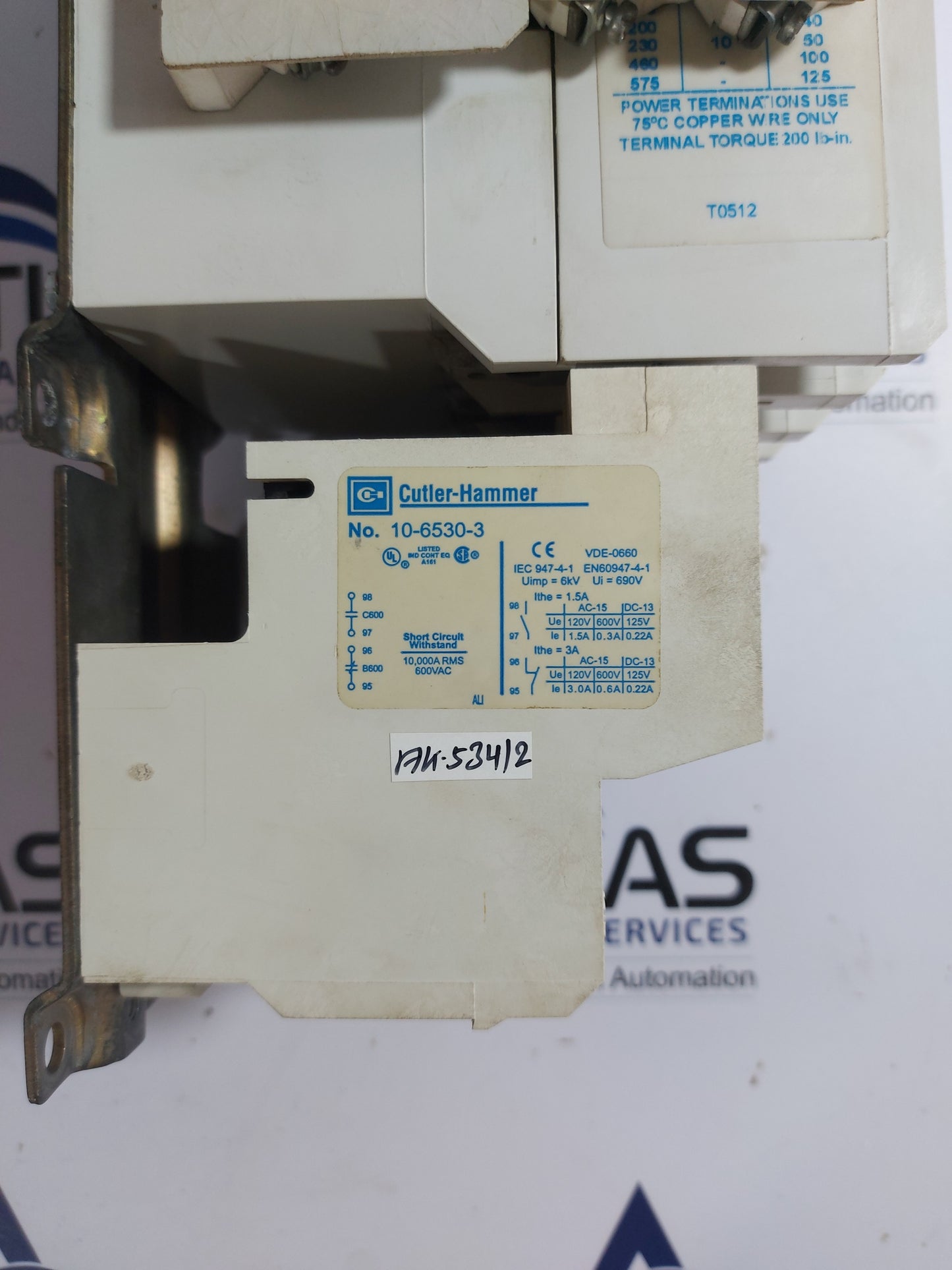 CUTLER-HAMMER AE16NN0 10E FREEDOM SERIES NON-REVERSING IEC MAGNETIC STARTER