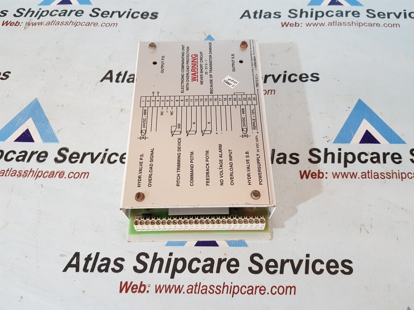 Cofety Electronic Comparating Unit With Overloasd Protection