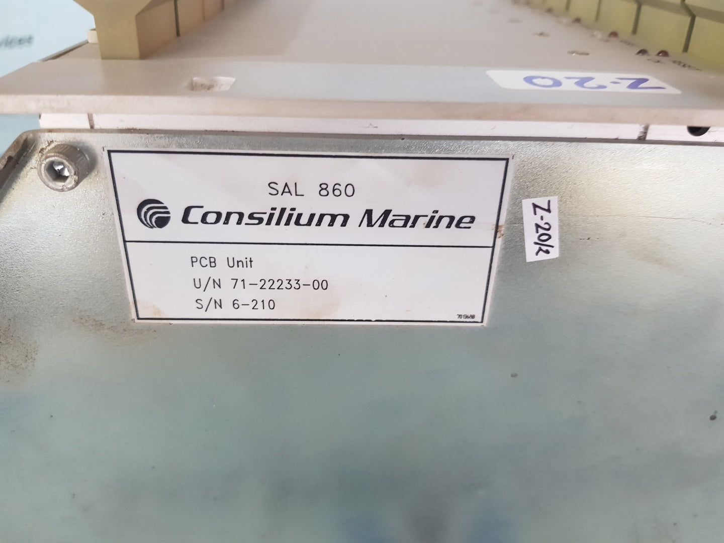 Consillum Marine SAL 860 71-22233-00 Pcb Unit System