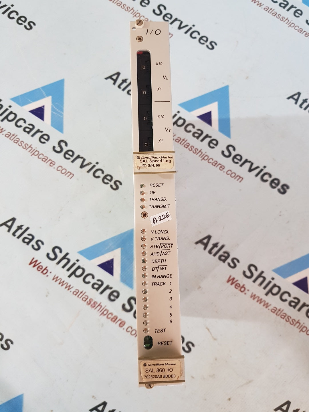 Consillum Marine SAL 860 I/O 702520A6 Pcb Circuit