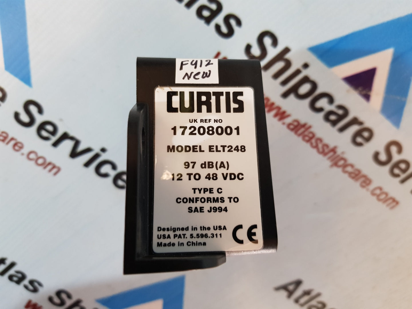 Curtis ELT248 Back-Up Alarm 97dB