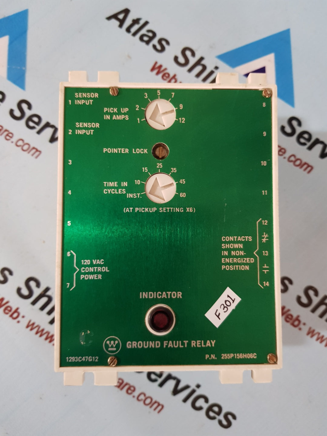 Cutler-Hammer Ground Fault Relay 1293C47G12 – Atlas Shipcare Services