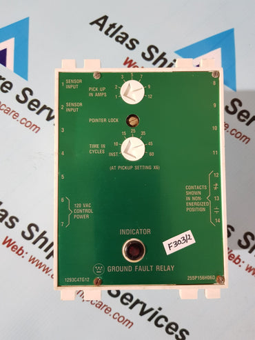 Cutler-Hammer Ground Fault Relay 1293C47G12