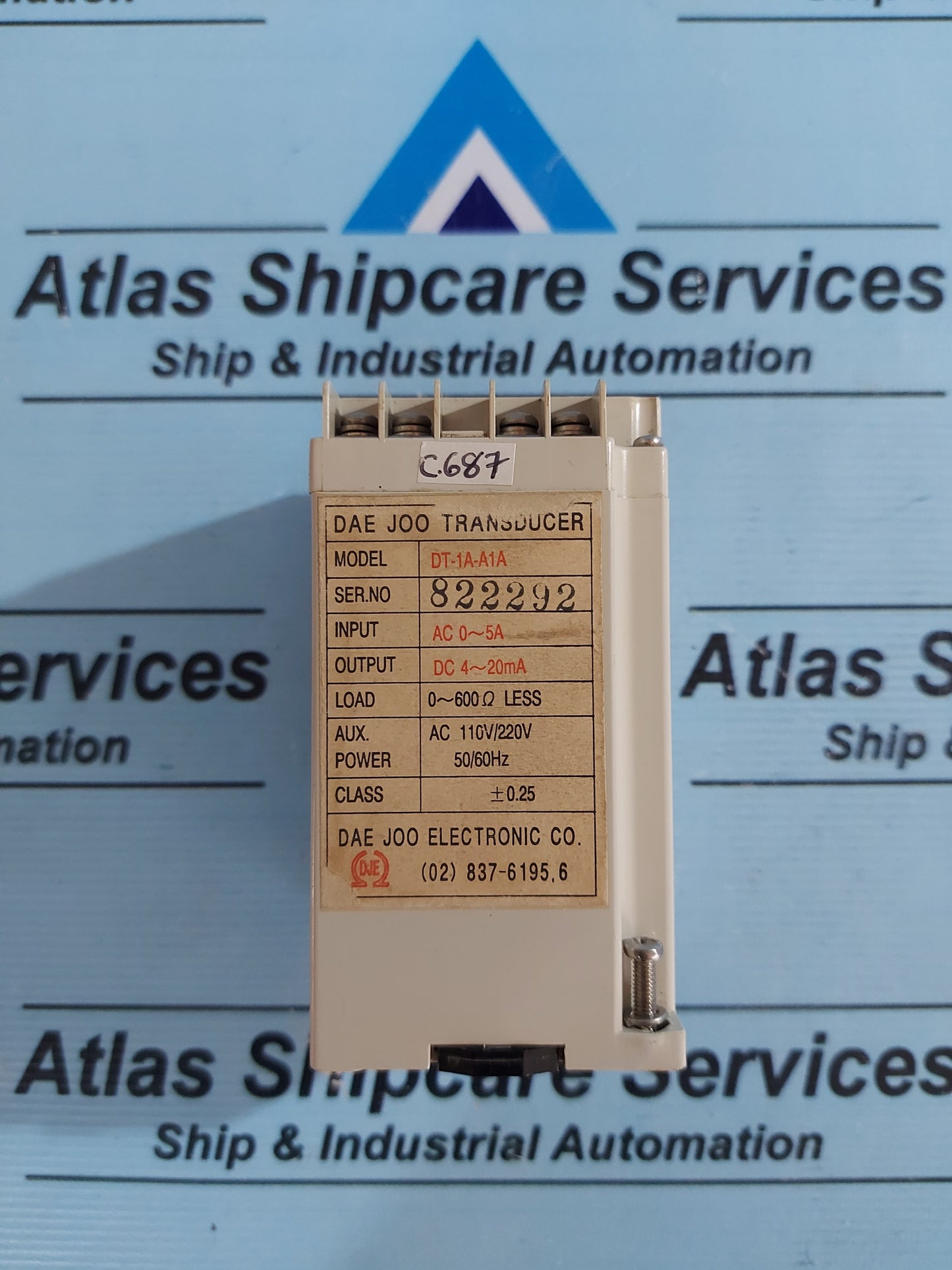 DAE JOO DT-1A-A1A CURRENT TRANSDUCER